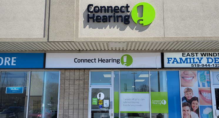 Franchise Signage for Connect Hearing Windsor