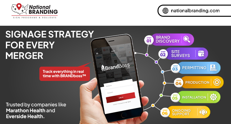 Mergers and Acquisitions Signage