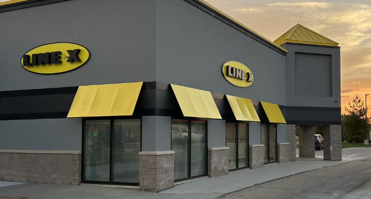 LINE-X signage partnership