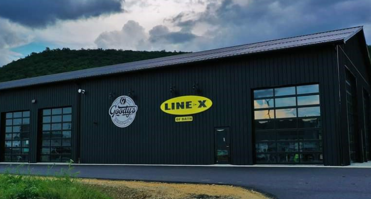 LINE-X signage partnership